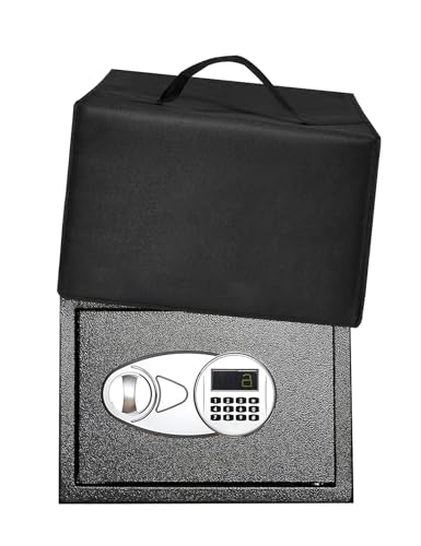 Safe Box - Cubierta antipolvo resistente, a prueba de humedad y resistente a los arañazos, compatible con Amazon Basics, caja fuerte de acero y caja de seguridad de 0.5 pies cúbicos; cajas fuertes