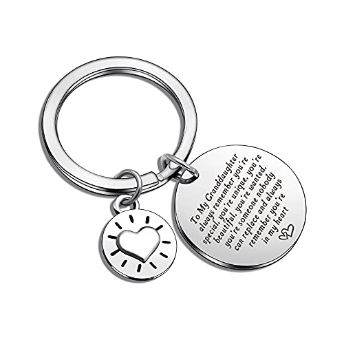 Regalo inspirador para nietos ASANHAO plateado: objetos motivacionales de familia