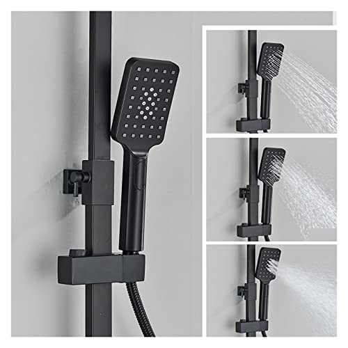 Robinet de douche thermostatique affichage LED et électricité par débit - 5