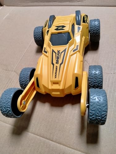Image of Plastic Push and Go Mini Monster Truck Set, Stunt Car Vehicle Toy for Kids, Friction Toys, Baby Cars, 3+ Years (White)