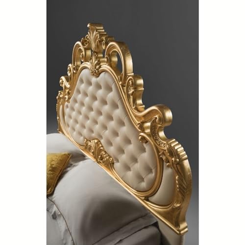 Toscohome Letto matrimoniale stile barocco con