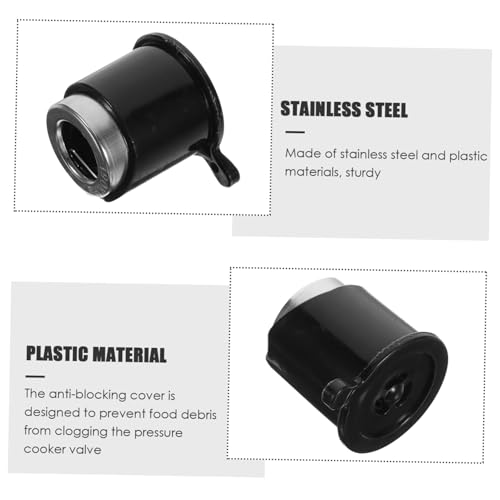 Kit de válvula de liberación de vapor para olla a presión HEALLILY de acero inoxidable, reemplazo para piezas de olla miniatura 6