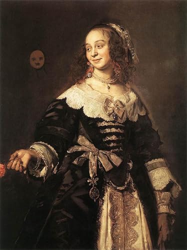 Tableau Isabella Coymans Frans Hals affiche impression haut de gamme sur toile de coton