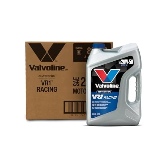 Valvoline VR1 Racing Motor Oil 20W-50