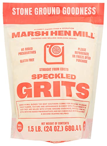 Marsh Hen Mill Stone Ground Speckled Grits, 24 Oz #TOP17