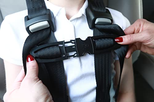 Image of EZ-ON Products Durable 43YC. One Size Fits Most. Converts Personal Vehicle Lap or Lap /Shoulder Seatbelts Into a 5-Point Securement. User-Friendly Vest. No Mount Needed. Meets NHTSA Regulation.