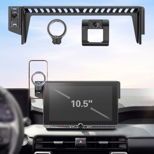Magnetic Phone Mount Holder for 2026 Toyota RAV4, Fits 10.5'' Screen Only