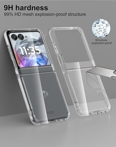Coque transparente fine Motorola Razr 2024 antichoc - 6