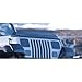 Rugged Ridge 11350.01 Hood Deflector, Smoke; 87-06 Jeep Wrangler YJ/TJ