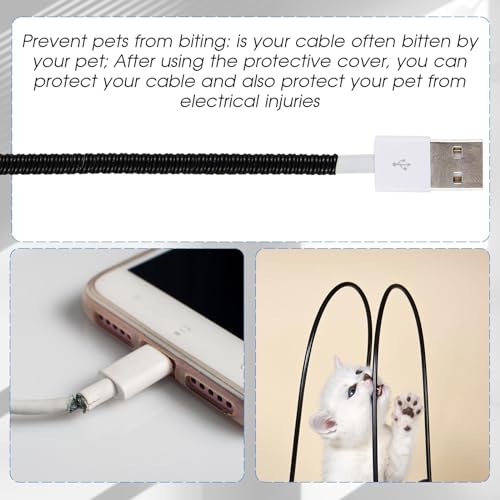 Protector de cable de datos USB y funda protectora para auriculares Frienda 5
