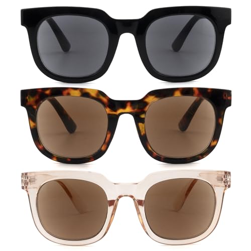 zooxsky Reading Sunglasses 3 Pack