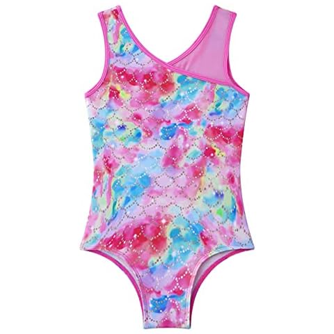 iEFiEL Girls Backless Monokini Swimsuit Cover
