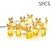 Produktbild Kaninchen Creative Lichterkette Led Fee Lampe Im Freien Wasserdicht Kupferdraht String Licht Weihnachten Halloween Dekoration Batteriekasten A-String licht (Farbe : Yellow)