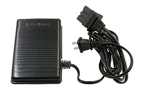 NewPowerGear Sewing Machine Foot Control Pedal Cord Replacement for Brother LS1717, LS2000, LS2020, LS2125, LS2135, LS-2220