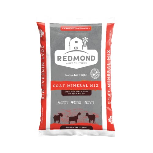 Redmond Goat Mineral Supplement A Premium sea Salt with Essential