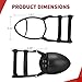 YITAMOTOR Clip-on Towing Mirrors Extenders, Clamp on Car Mirror, Side Extensions for Towing, Dual View, 360 Degree Rotation Manual Adjustment