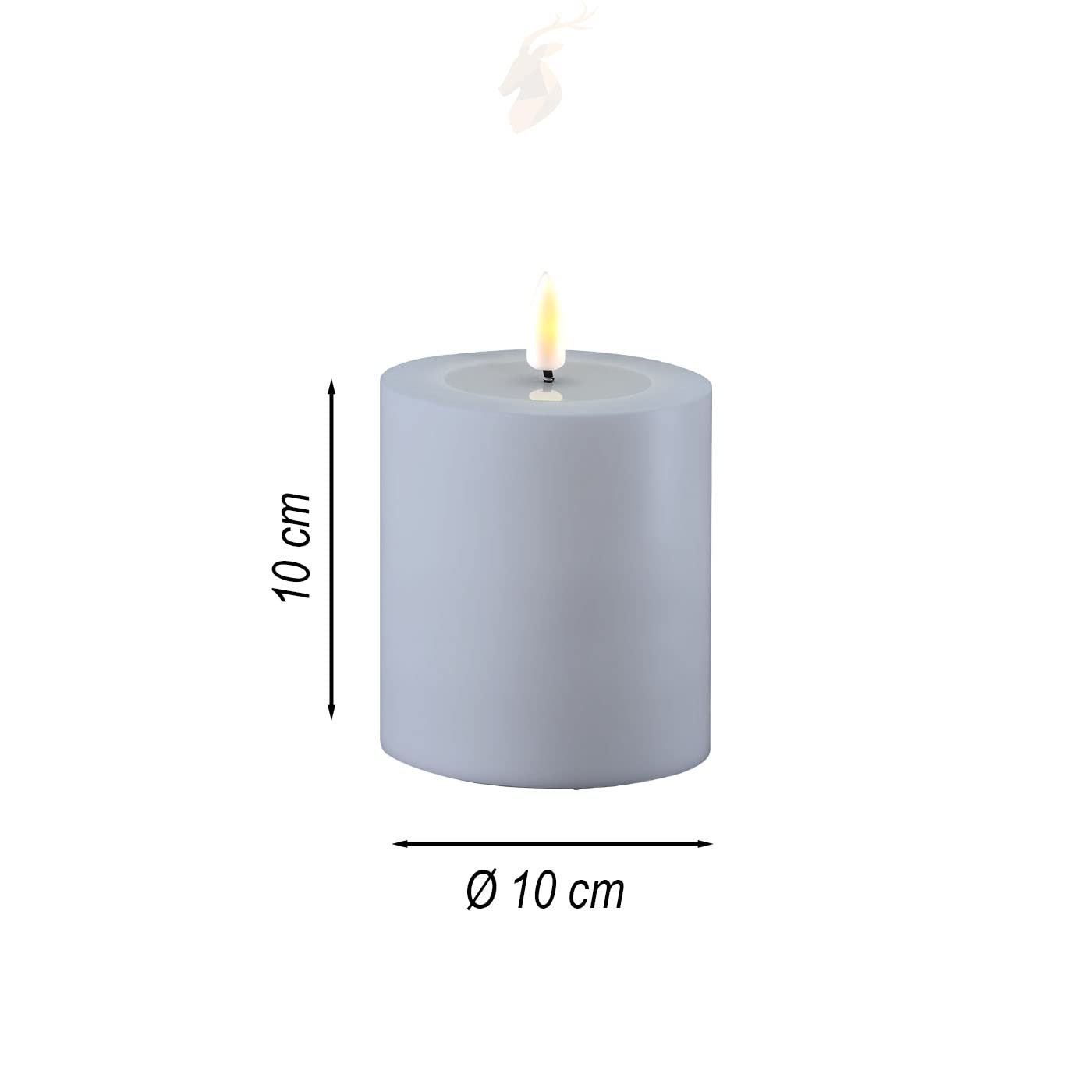 Velas Emergencia Camping Suizas 12 Velas Led Grande Flama Realista Libres De Humo Luz Cálida Velas Búnker Sin Goteo Exterior