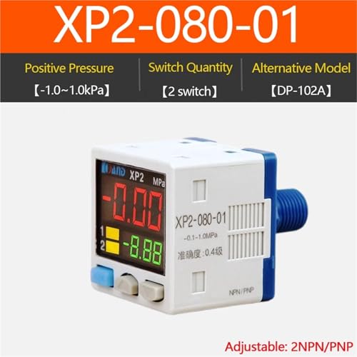 Manómetro digital ISE30A con interruptor de sensor de vacío ZSE30A y controlador 2