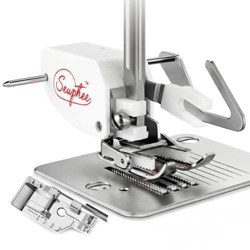 Open Toe Walking Foot with Guide – Compatible...