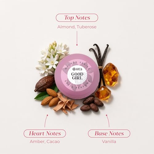 Image of ARCa Good Girl Solid Perfume for Women | Non-Greasy & Alcohol Free Solid Fragrance for Girls | Solid Perfume for Women | Strong & Long Lasting Fragrance Perfume for Girls
