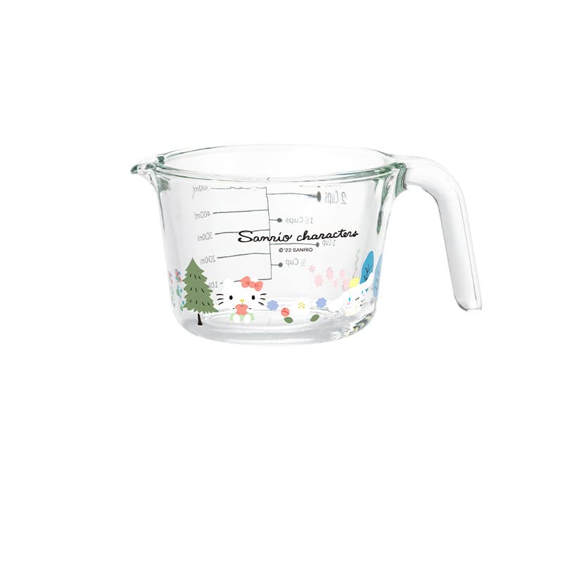 新品未使用　2013年製　計量カップ　ハローキティ　レア 計量カップ 450ml ホーロー製 ハローキティ＆タイニーチャム