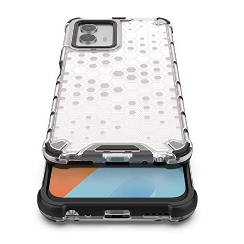 Image of Glasgow Back Case Cover Compatible with IQOO Z6 5G / Vivo Y75 5G / T1 5G (Stylish Design) - Transparent