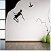 Produktbild Diy Bergsteiger Wand Vinyl Applique Mountaineer Wandaufkleber Berglandschaft Home Interior Schlafzimmer Dekor Wand Design 42X62 Cm