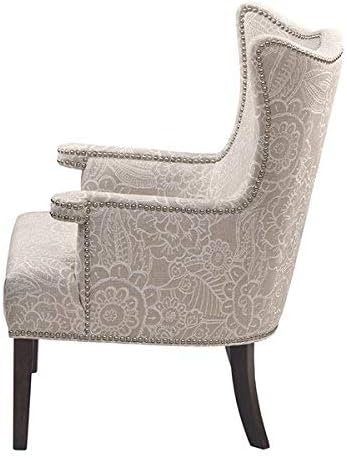 Madison Park Cabot Accent Chair Natural/Ivory See Below