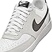 Nike Men's Court Vision Low Shoes Sneaker, Grey Fog/Black-White, 8.5