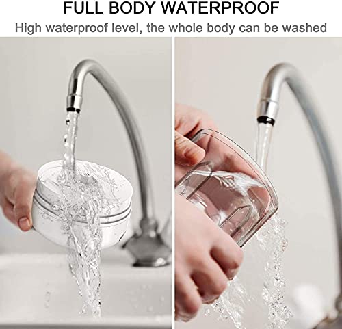 Elektrische keukenmachine, 250 ml, keukenmachine, mixer, uiensnijder, met USB, mini-multi-shredder, groenteversnipperaar, knoflookhakmolen met 3 scherpe messen voor knoflook en groenten - Image 7