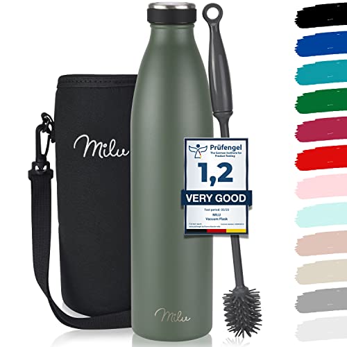 Milu Stainless Steel Water Bottle 350 ml 500 ml 750 ml 1 L
