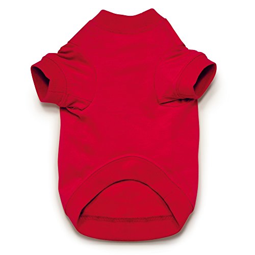 Zack & Zoey Basic Tee Shirt for Dogs, 20″ Large, Red Zack & Zoey Basic Tee Shirt for Dogs, 20″ Large, Red
