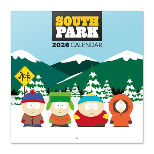 Grupo Erik Kalender 2026 Wandkalender South Park Kalender Familienplaner - Jahresplaner Monatskalender 2026 30 x 30 cm Planer Jahreskalender 25 für 12 Monate - Offizieller SouthPark Merch für 10,90 EUR (-14%) statt 6,99 EUR bei amazon.de Bild: Grupo Erik Kalender 2026 Wandkalender South Park Kalender Familienplaner - Jahresplaner Monatskalender 2026 30 x 30 cm Planer Jahreskalender 25 für 12 Monate - Offizieller SouthPark Merch für 10,90 EUR (-14%) statt 6,99 EUR bei amazon.de
