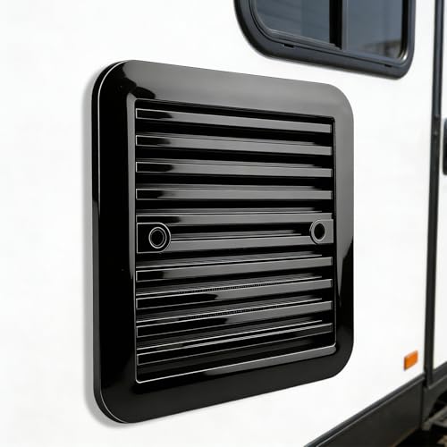 Ventilador de ventilación para caravana, 12 V, ventilador de ventilación para rejilla de ventilación de aire RV Air Vent Outlet, ventilador de ventilación silencioso para caravanas, autocaravanas