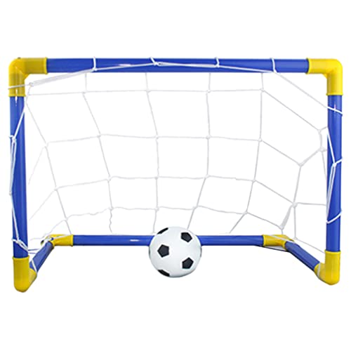 VANZACK Mini Conjuntos De Gol De Futebol Para Crianças Para Quintal Conjunto De Mini Bola De Rede Co