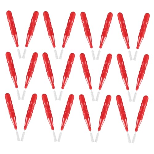 Anneome 50 Stück Interdentalbürsten Zahnpflegebürsten für Zahnzwischenräume Effektive Zahnreinigung Praktisches Mundpflege Frische Luft und Gesunde Zähne