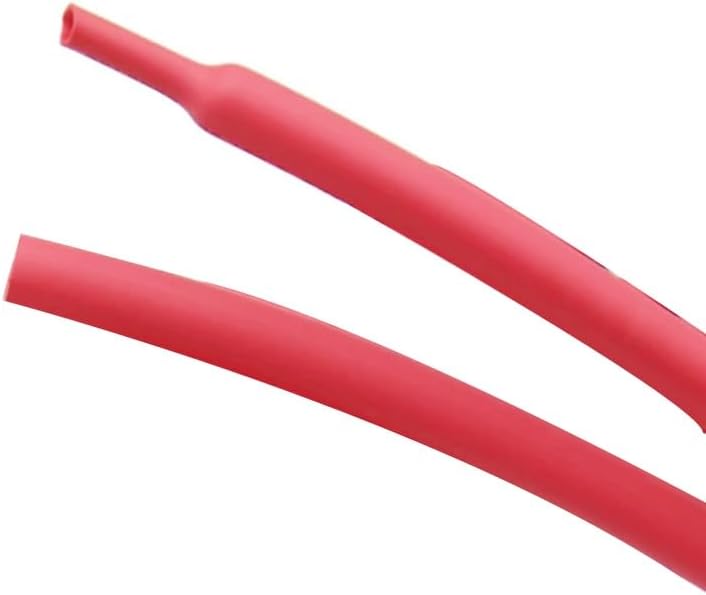 2:1 Heat Shrink Heatshrink Tube Red Wire Repair, for DIY Cable Protecctor Tubing Sleeving Wrap Minimum Shrink Accessories 1pcs (Color : 50mm, Size : 1 Meter)