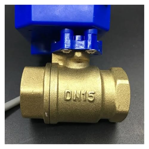 Vanne motorisée DN15 avec ouverture rapide 12V pour contrôle de l'eau - 6