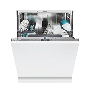 Candy CI4C6F0PA / Vollintegrierter Geschirrspüler / 60 cm/Wi-Fi Funktion (hOn) /14 Maßgedecke/Höhenverstellbarer Oberkorb/Aquastop / 8 Programme