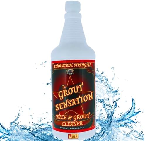 Amazon.com: Grout Sensation Grout Cleaner for Tile Floors & Shower ...
