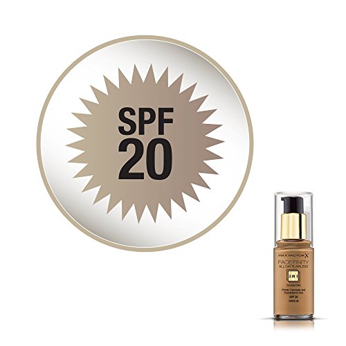 Image of Max Factor Facefinity All Day Flawless 3 In 1 Liquid Foundation SPF 20, No. 90 Toffee Matte Finish