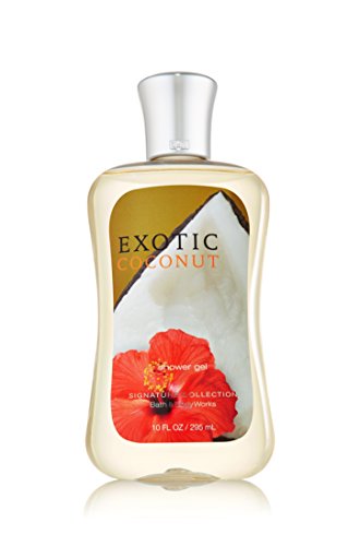 Bath & Body Works Pleasures Exotic Coconut Shower Gel 10 oz