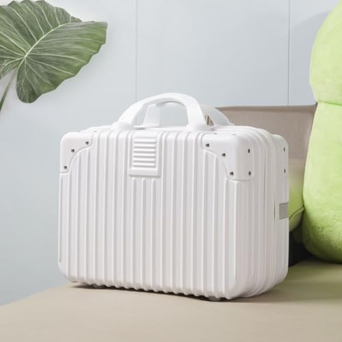Suitcase Combination Suitcase,Travel Cosmetic Bag, Large Capacity Hand Luggage, Small Lockable Vanity Case, Portable Suitcase for Travel Boarding Documents Vanity Case2