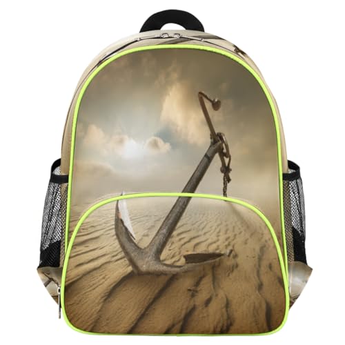 Sac à dos enfant motif ancre confortable pour la rentrée scolaire