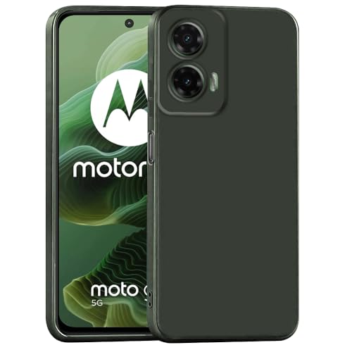 Image of Armor Motorola Moto G35 5G Defender Case | Rotating Ring Holder & Kickstand in-Built | Military Grade Armor | 360 Degree Protection Back Cover for Motorola Moto G35 5G (Black)