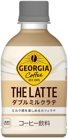 ■コカ・コーラ ジョージア ザ・ラテ ダブルミルクラテ 280mlPET ×24本 2,396円