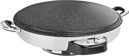 Roland Germany Crepes Maker 50cm – Elektrischer Pfannkuchen Yufka Katmer Gerät – 2300W,...