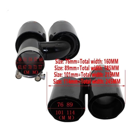 Embout échappement double en carbone pour sublimer vos trajets quotidiens - 6