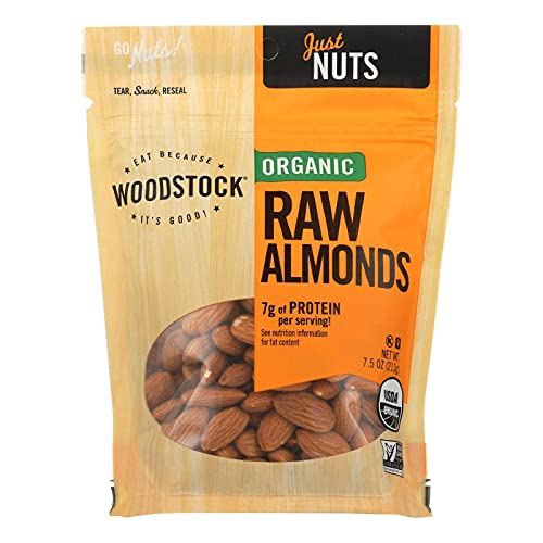 Woodstock Almonds - Raw - Case of 8 - 7.5 oz. image 5
