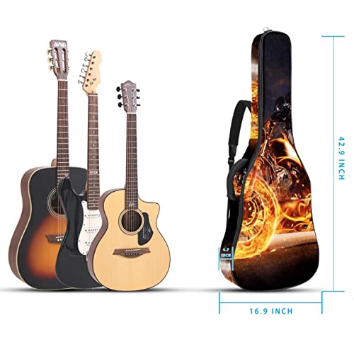 Hondank Housse de protection en éponge épaisse imperméable pour guitare acoustique électrique basse classique… - Les Beatles, Paul McCartney, John Lennon, RIngo Starr, George Harrison Hondank Housse de protection en éponge épaisse imperméable pour guitare acoustique électrique basse classique… – Image 6